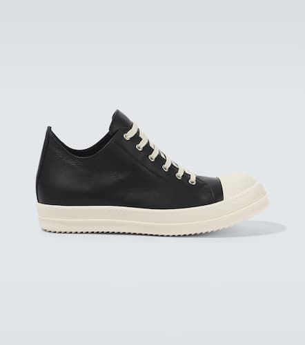 Baskets Sneaks Low en cuir - Rick Owens - Modalova