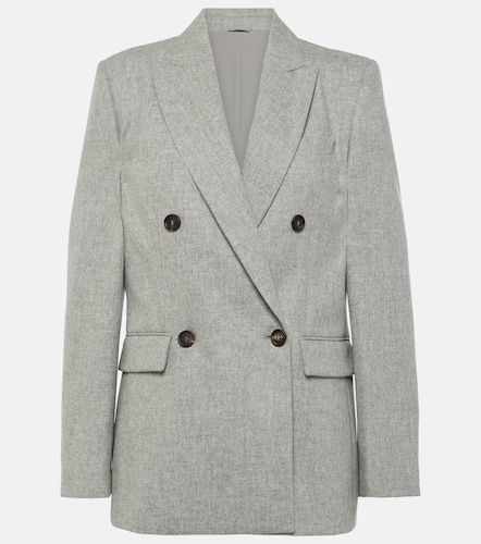 Blazer en laine et cachemire - Brunello Cucinelli - Modalova