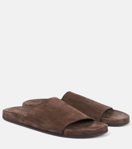 The Row Mules Hugh en daim - The Row - Modalova
