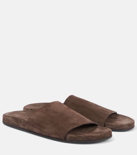 The Row Mules Hugh en daim - The Row - Modalova