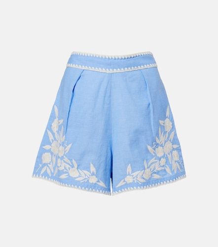 Short en coton à broderie - Juliet Dunn - Modalova