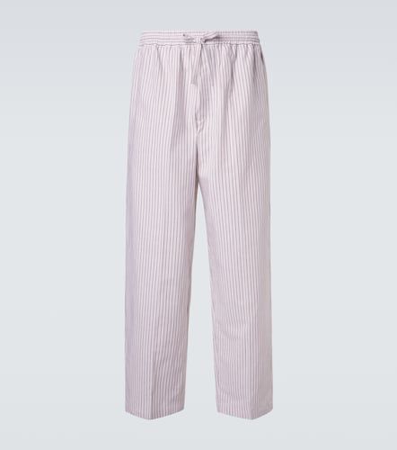 Pantalon droit Julian en coton et soie - Umit Benan - Modalova
