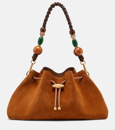Sac seau Bon Bon Medium en daim à perles - Jimmy Choo - Modalova