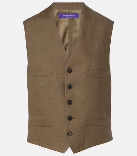 Gilet Jaiden en lin - Ralph Lauren Collection - Modalova