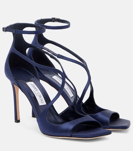 Sandales Azia 95 en satin - Jimmy Choo - Modalova