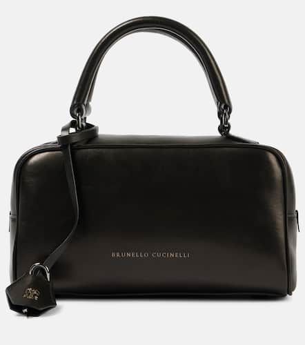 Sac Mini en cuir à logo - Brunello Cucinelli - Modalova