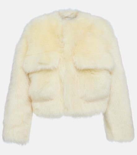 Veste courte en peau lainée - Bottega Veneta - Modalova