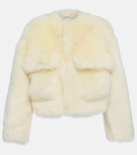 Veste raccourcie en shearling - Bottega Veneta - Modalova