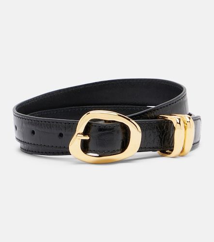 Ceinture Tugela en cuir effet croco - Amanu - Modalova