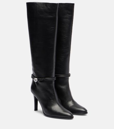 Bottes Ieva Button 90 en cuir - Isabel Marant - Modalova