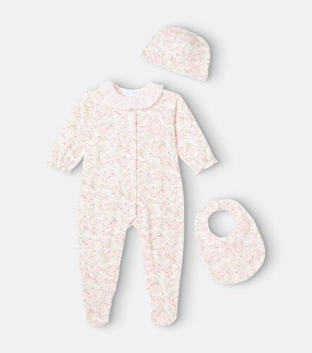 Bébé – Set combi-short, bonnet et bavoir en coton - Tartine et Chocolat - Modalova