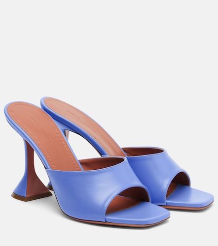 Mules Lupita 95 en cuir - Amina Muaddi - Modalova