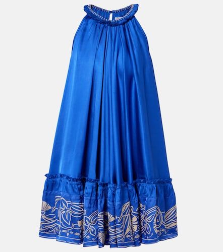 Robe Cleo en satin à ornement - Poupette St Barth - Modalova