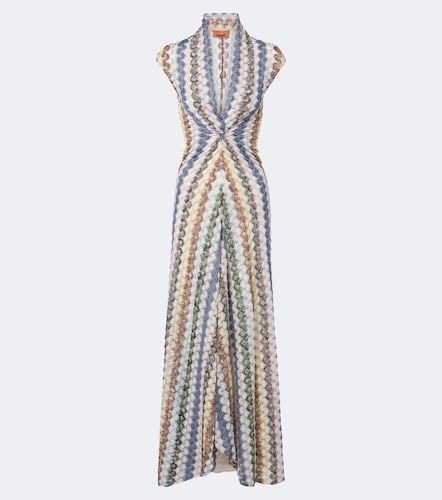Missoni Robe longue en lamé - Missoni - Modalova