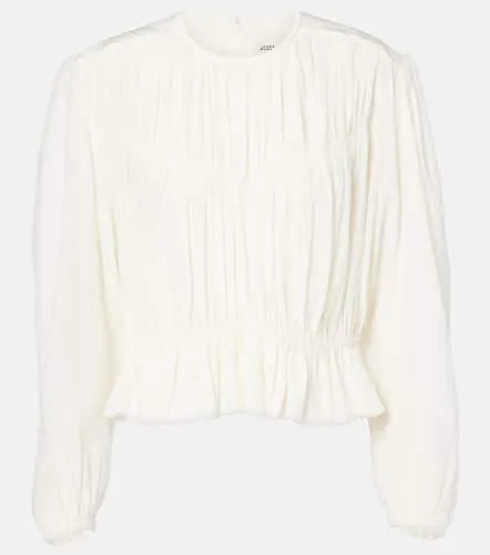 Blouse Gelina en crêpe - Isabel Marant - Modalova