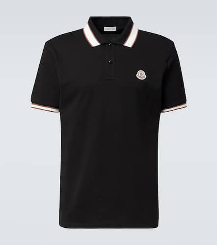 Moncler Polo en coton à logo - Moncler - Modalova