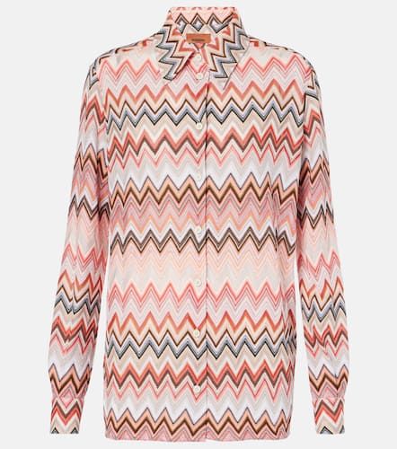 Chemise Zig Zag en coton mélangé - Missoni - Modalova