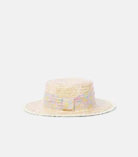 Chapeau de paille à fleurs - Patachou - Modalova