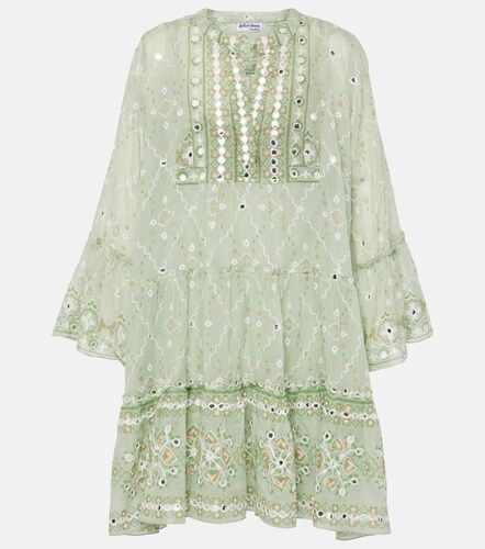 Juliet Dunn Robe brodée en coton - Juliet Dunn - Modalova