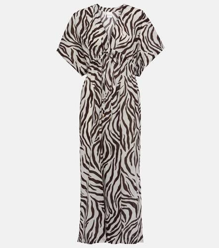 Robe midi Dorotea imprimée en coton - Max Mara - Modalova