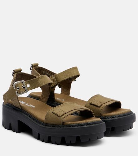 Prada Sandales en toile - Prada - Modalova