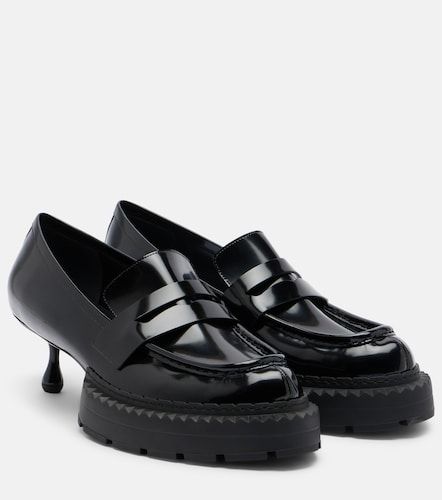 Kei Ninomiya x Jimmy Choo Mocassins en cuir - Noir Kei Ninomiya - Modalova