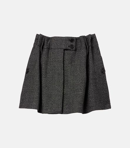 Prada Mini-jupe en laine vierge - Prada - Modalova
