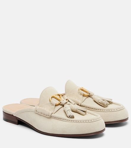 Mules VLogo en daim - Valentino Garavani - Modalova
