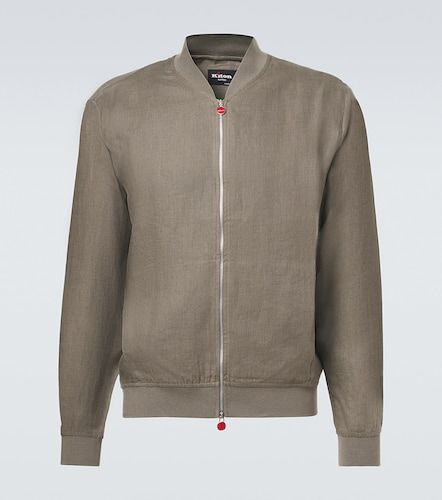 Kiton Veste bomber en lin - Kiton - Modalova
