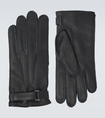 Zegna Gants en cuir embossé - Zegna - Modalova