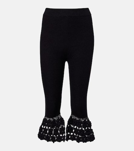 Pantalon capri en coton mélangé - Ganni - Modalova