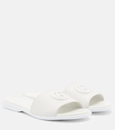 Gucci Mules Double G en cuir - Gucci - Modalova