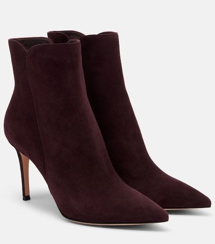 Bottines Levy en daim - Gianvito Rossi - Modalova