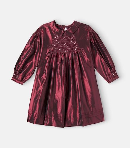 Robe Jeanne en soie à ornements - Bonpoint - Modalova