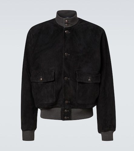 RRL Veste bomber Mason en daim - RRL - Modalova