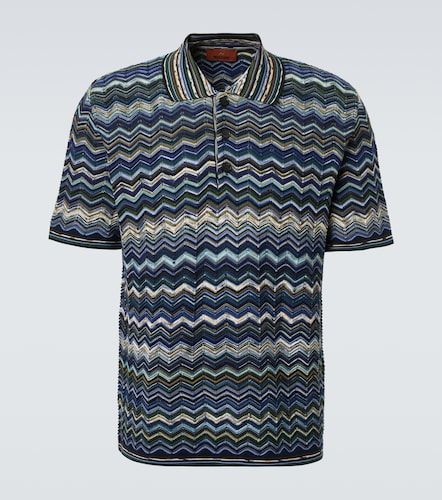 Missoni Polo Zigzag en coton - Missoni - Modalova