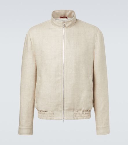 Veste en soie, lin et laine - Brunello Cucinelli - Modalova