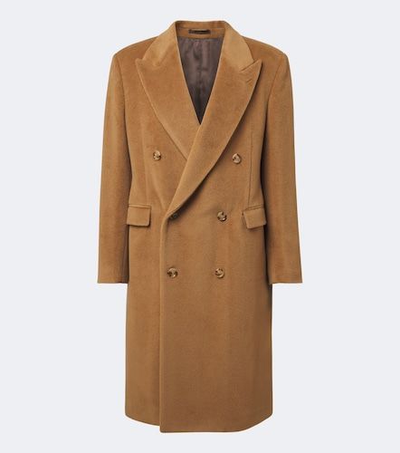 Manteau croisé en laine vierge - Lardini - Modalova