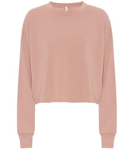 Sweat-shirt raccourci en coton mélangé - Lanston Sport - Modalova