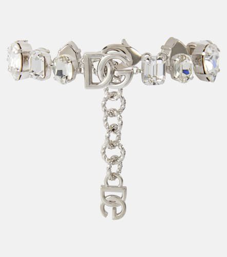 Bracelet DG à cristaux - Dolce&Gabbana - Modalova