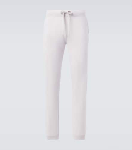 Pantalon de survtement en laine et cachemire - Allude - Modalova