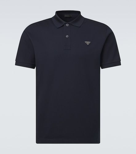 Prada Polo en piqué de coton - Prada - Modalova