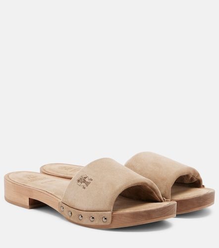 Brunello Cucinelli Mules en daim - Brunello Cucinelli - Modalova
