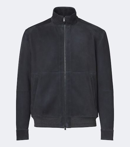 Canali Veste bomber en daim - Canali - Modalova