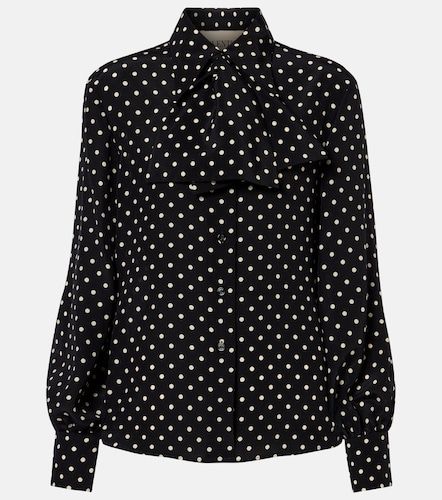 Valentino Chemise en soie à pois - Valentino - Modalova