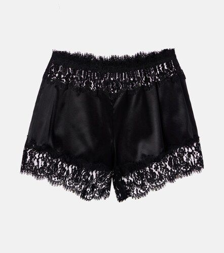 Short en soie et coton mélangés - Dolce&Gabbana - Modalova