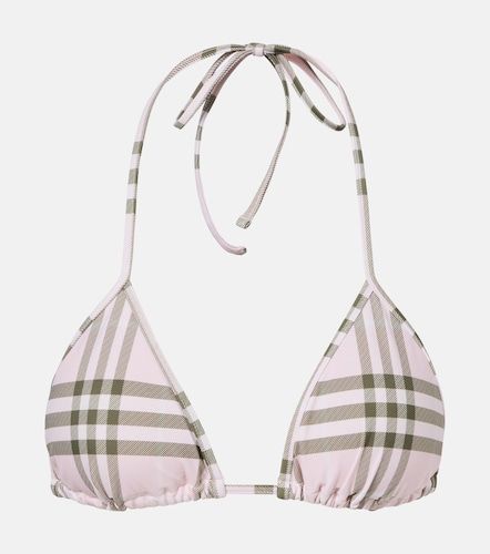 Haut de bikini Check - Burberry - Modalova