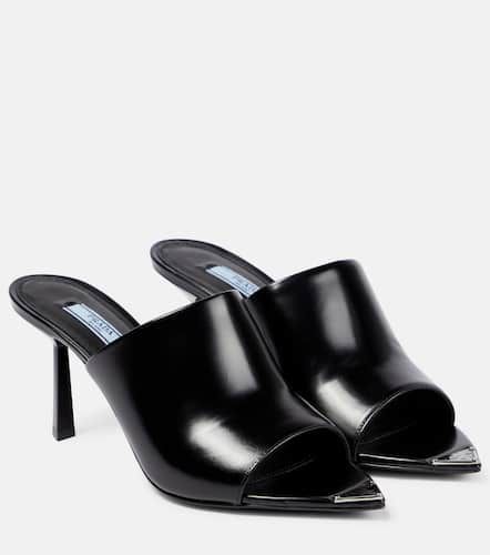 Prada Mules en cuir - Prada - Modalova