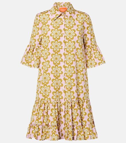 Robe chemise Choux en coton à fleurs - La DoubleJ - Modalova