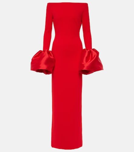 Robe Talia en crêpe à épaules dénudées - Solace London - Modalova